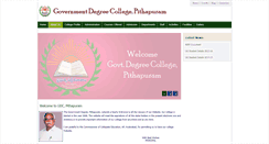 Desktop Screenshot of gdcpithapuram.com